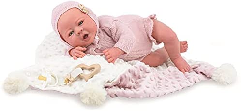Muñeca Newborn Martina MARINA & PAU Premium de 45cm Caja Regalo