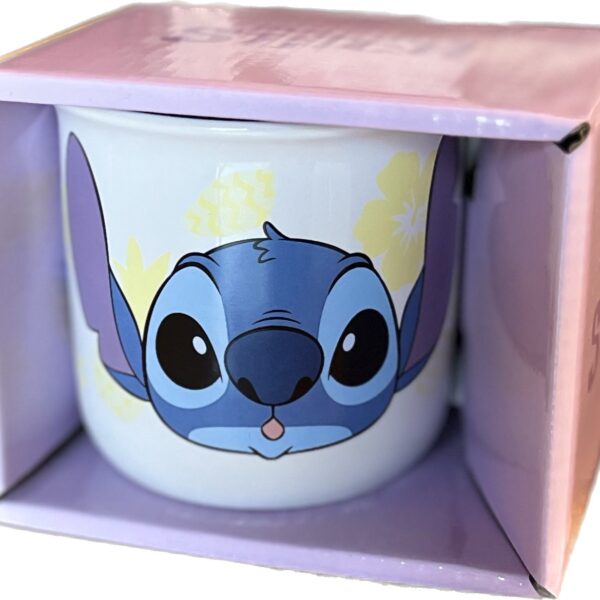Taza de Ceramica 400ml en Caja de Regalo Stitch Disney