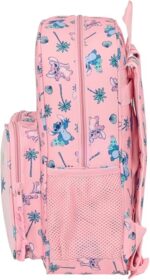 Mochila Infantil Bolsillos Adapt.Carro Stitch Beach 26X11X34Cm - Imagen 3