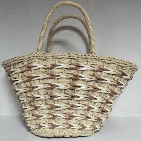 Bolso Señora Rafia 39x23x10cm