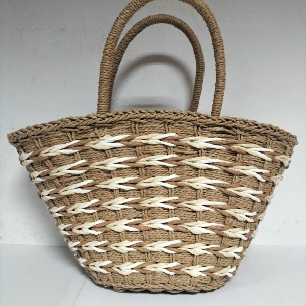 Bolso Señora Rafia 39x23x10cm
