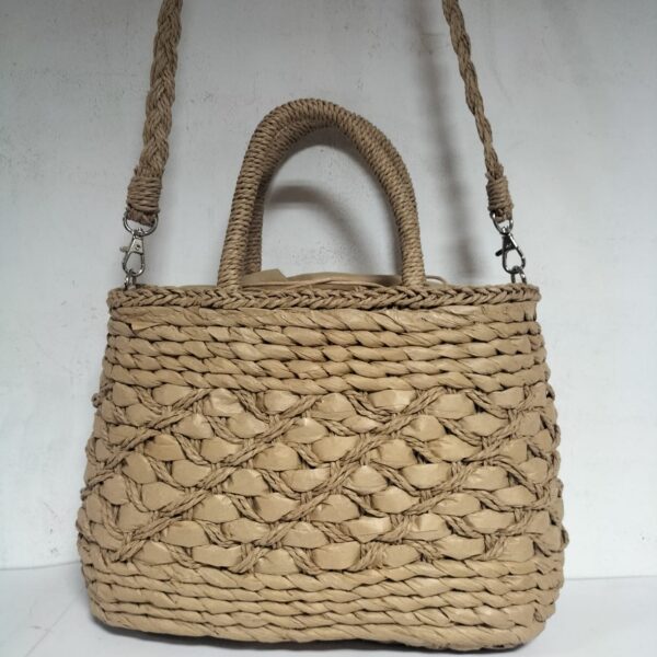Bolso/Bandolera Señora Rafia 30x22x13cm