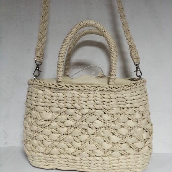 Bolso/Bandolera Señora Rafia 30x22x13cm