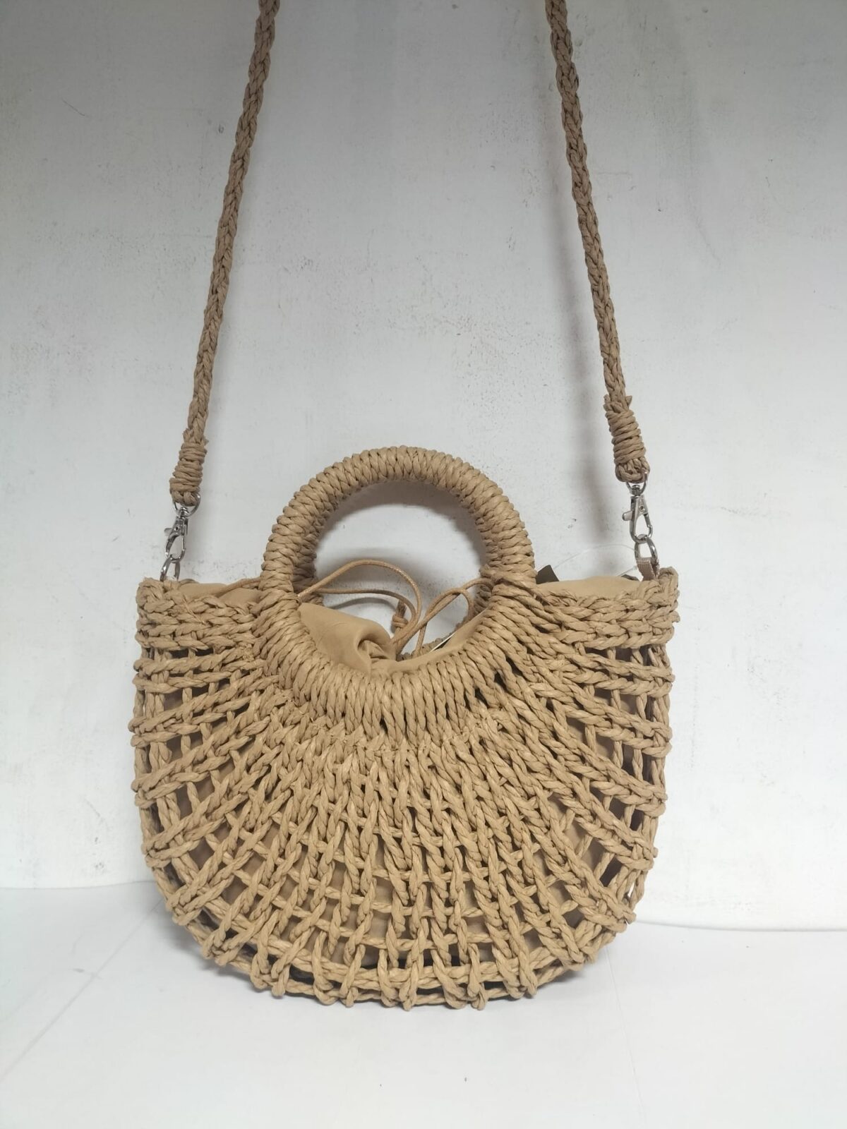 Bolso/Bandolera Señora Rafia 26x20x10cm - Imagen 1