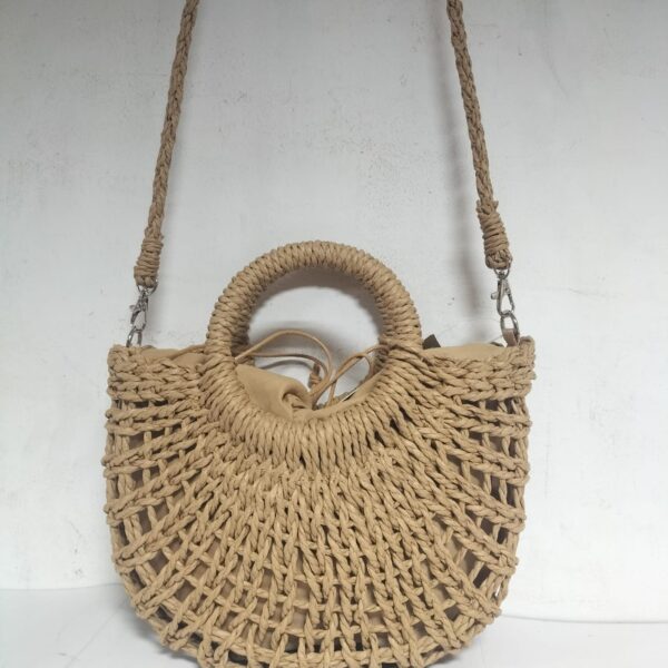 Bolso/Bandolera Señora Rafia 26x20x10cm
