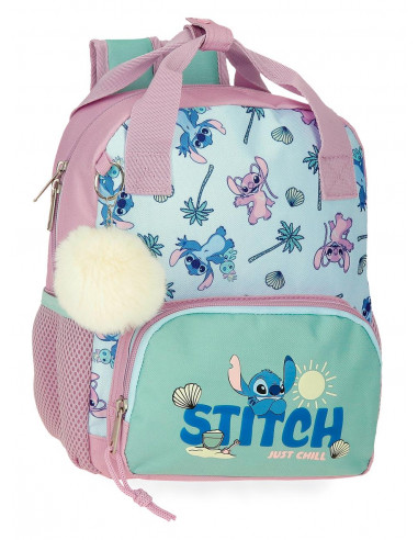 Mochila Infantil Stitch 28x23x10cm
