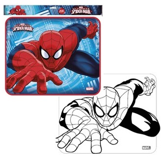 Set 2 Parasoles Coche Spiderman Marvel