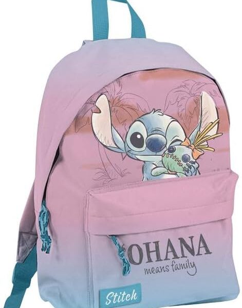 Mochila Ohana Stitch Disney 40cm