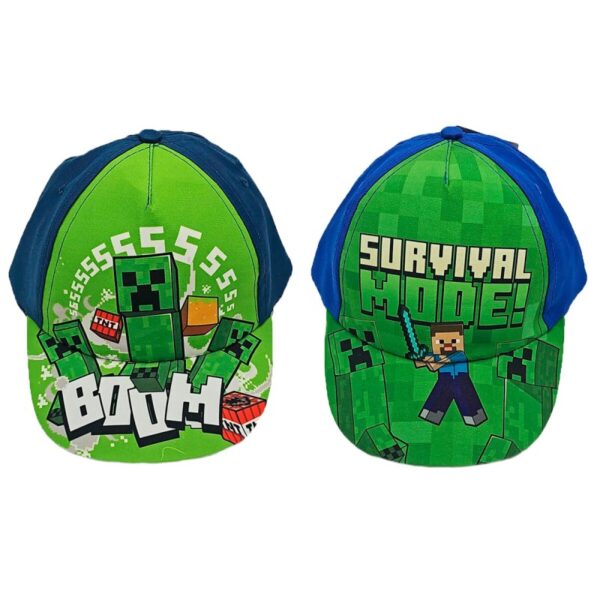Gorra Minecraft T.54-56