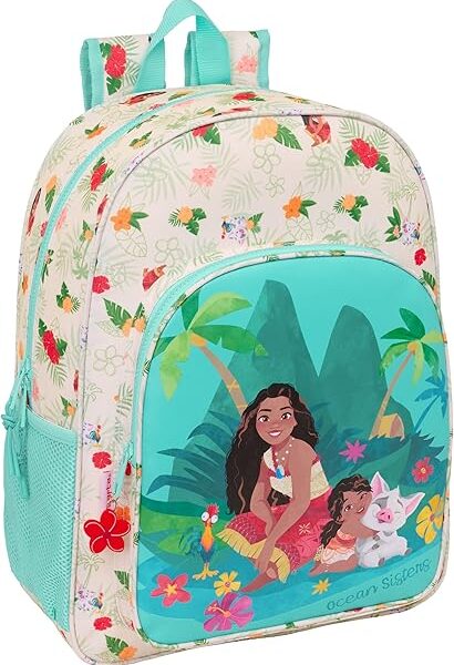 Mochila Escolar Adap.VAIANA 33x14x42 cm