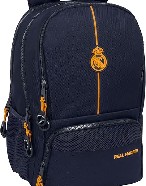 Mochila para Pádel, Mochila de Deporte REAL MADRID 2ª EQUIPACIÓN 24/25 30x17x42 cm