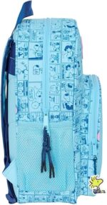 Mochila Escolar Niño  Adaptable a Carro SNOOPY LOVE  32x12x38 cm - Imagen 3