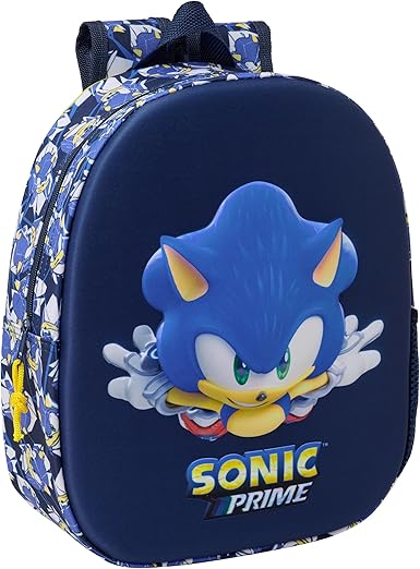 Mochila 3D SONIC CITY  27x10x33 cm