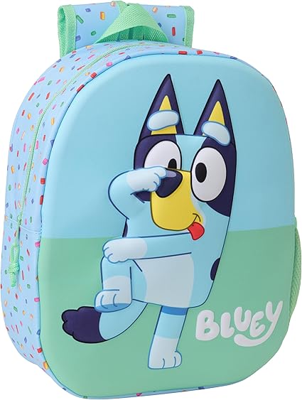 Mochila  BLUEY 3D 27x10x33 cm