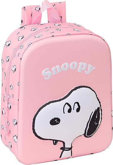 Mochila de Guardería 3D SNOOPY 3D 22x10x27 cm