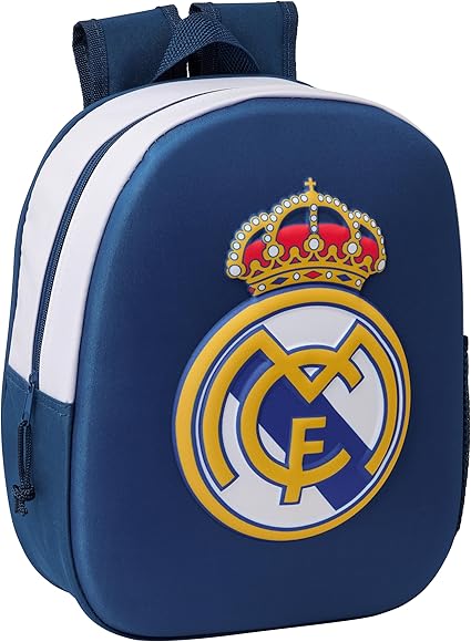 Mochila 3D REAL MADRID 3D 27x10x33 cm