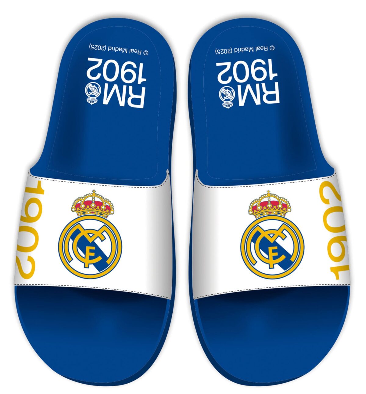 Chanclas De Eva  De Real Madrid Cf 6 Und T. 38-39-40-41-42-43 - Imagen 1