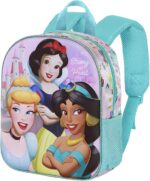 Mochila 3D Elite Disney Princesas Strong 26 x 31 cm