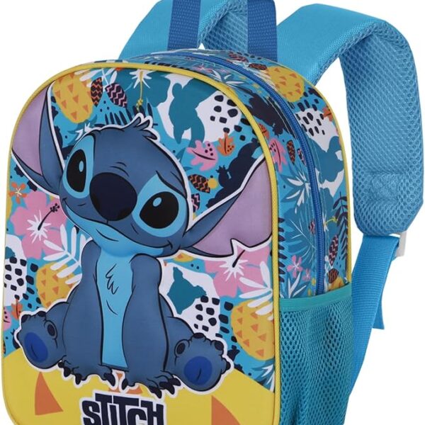 Mochila 3D Elite Disney Lilo y Stitch Colors 25 x 30 cm