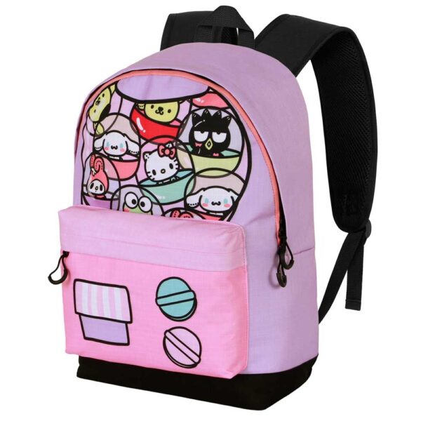 Mochila Hello Kitty Adaptable 44x31x18cm.