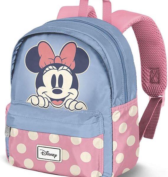 Mochila Preescolar Joy Disney Minnie Mouse Dots 22 x 27 cm