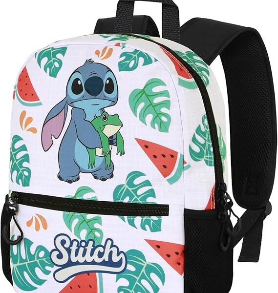 Mochila Sweet Disney Lilo y Stitch Frog 26 x 33 cm