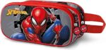 Estuche Portatodo 3D Doble Marvel Spiderman Symbol 22 x 10 cm - Imagen 2