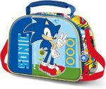 Bolsa Portamerienda 3D Unisex Kids, Sonic The Hedgehog – SEGA 26 x 20 cm