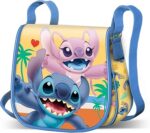 Bolso Muffin Mini Unisex Kids, Azul Lilo y Stitch Disney 6x17x16cm