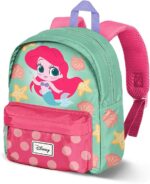 Mochila Preescolar Joy Disney Ariel Fork 22 x 27 cm