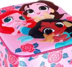 Mochila 3D Elite Disney Princesas Flowers 25 x 30 cm - Imagen 3