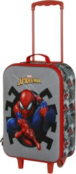 Maleta Trolley Soft 3D Marvel Spiderman Symbol 17 x 33 x 52 cm