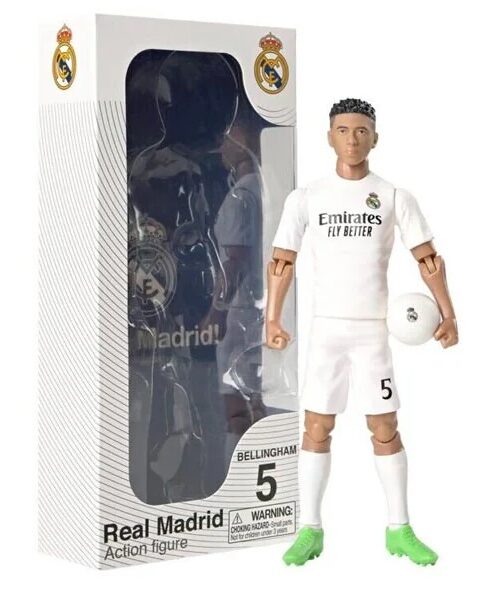 Figura Coleccionable de Jude Bellingham del Real Madrid de 20 cm