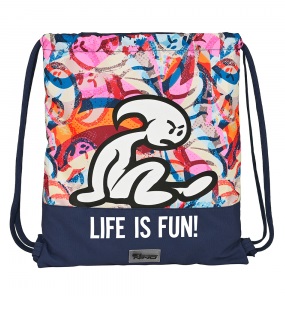 Saco Plano El Niño Life Is Fun 35x1x40cm