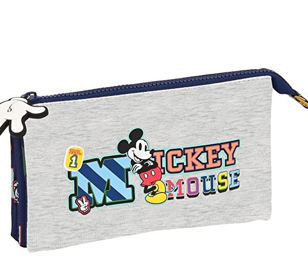 Portatodo Triple Mickey Mouse Only One 22X3X12 Cm