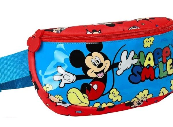 Riñonera Mickey Mouse Happy Smiles 23x9x14cm