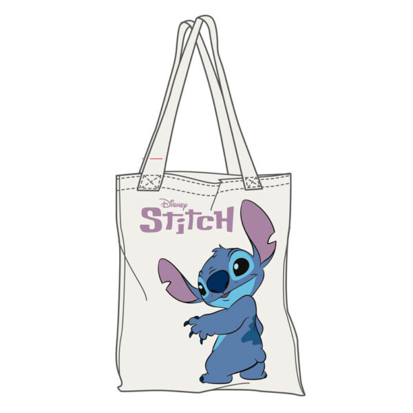 Bolsa Shopping Stitch Disney 41x38,5cm100% algodón