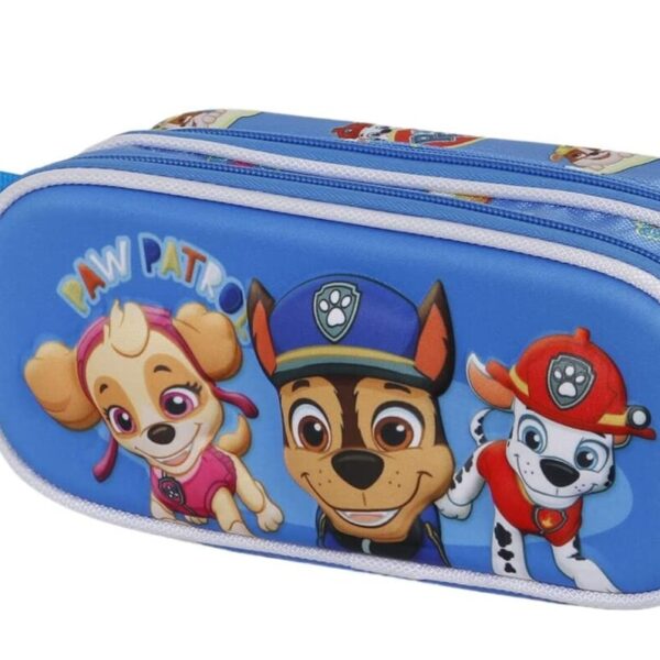 Portatodo Doble 3D Patrulla Canina 22x9.5x8cm