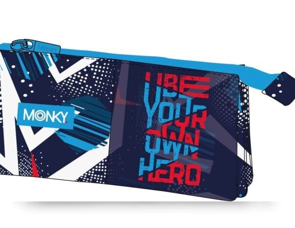 Portatodo Triple Monky Hero 23cm