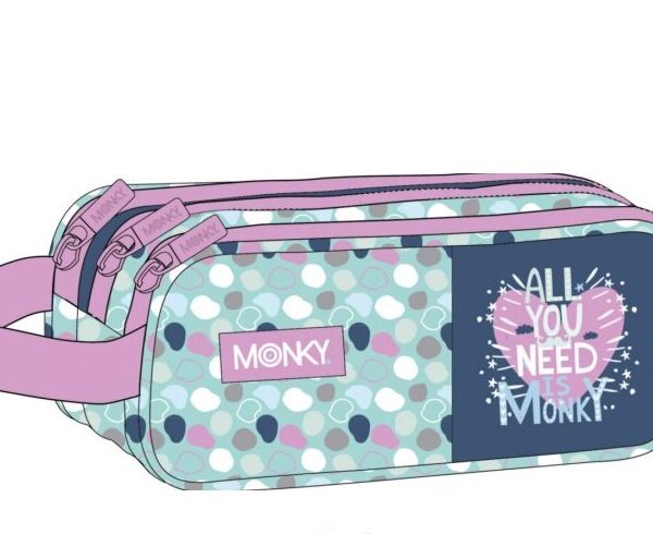 Portatodo Triple All You Need Monky 2,5cm