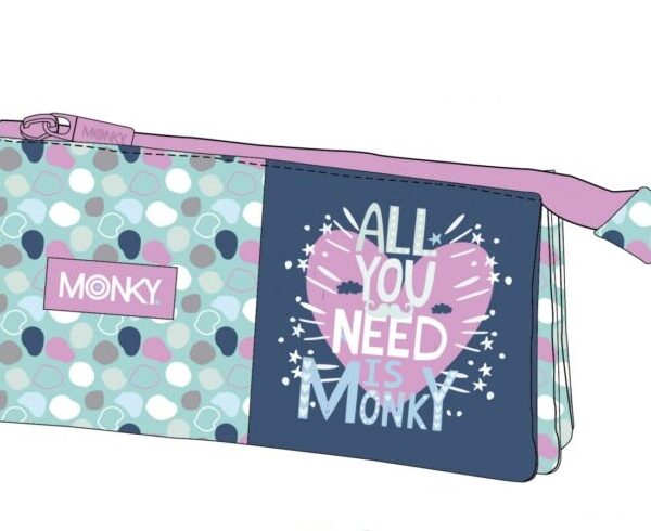 Portatodo Triple All You Need Monky 23cm