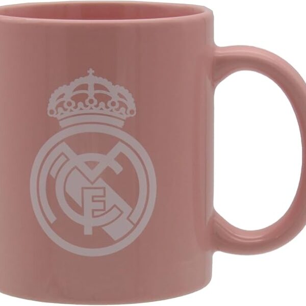Taza Ceramica Rosa Real Madrid 300ml