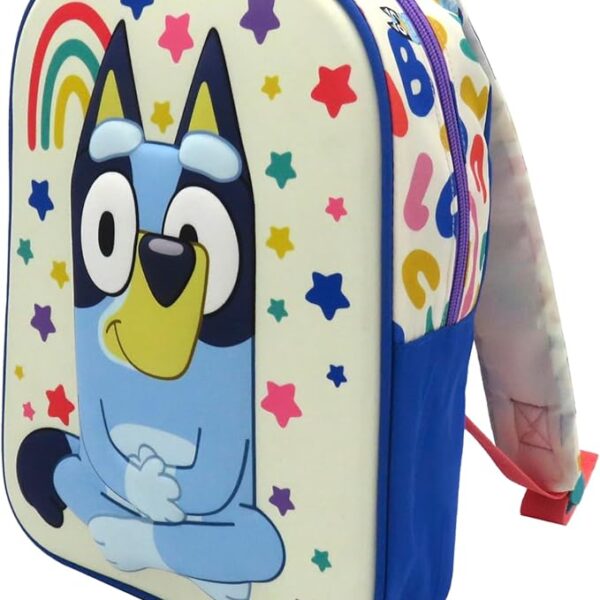 Mochila Infantil 3D Bluey 30cm
