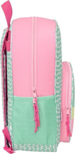 Mochila Infantil Adaptable a Carro STITCH ICE CREAM 33x14x42 cm - Imagen 3