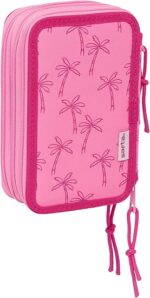 Plumier Triple con 37 Útiles Incluidos Stitch Chill  12.5x5.5x19.5 cm - Imagen 2
