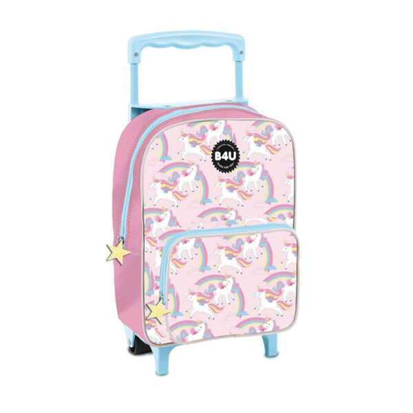 Mochila Trolley infantil Unicornio 33cm