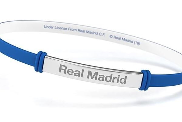 PULSERA FASHION JUNIOR AZUL EN CAJA REAL MADRID
