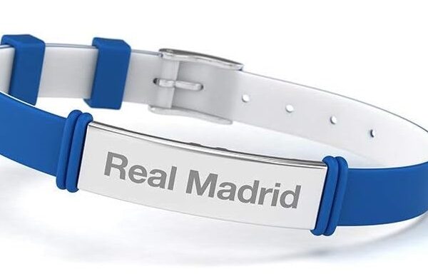 PULSERA FASHION ADULTO AZUL EN CAJA REAL MADRID