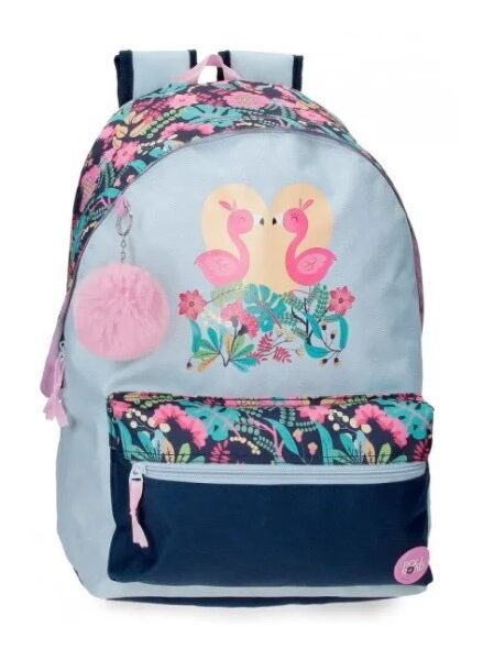 Mochila Escolar Roll Road Flamenco 44cm