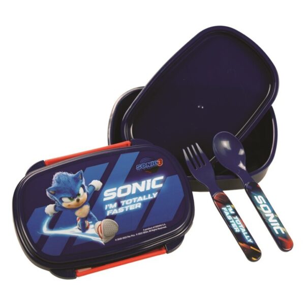 Sandwichera con cubiertos Sonic